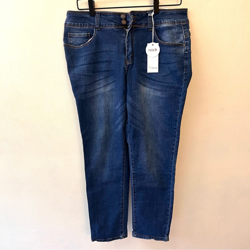 Tala medium wash skinny jeans size 14 new